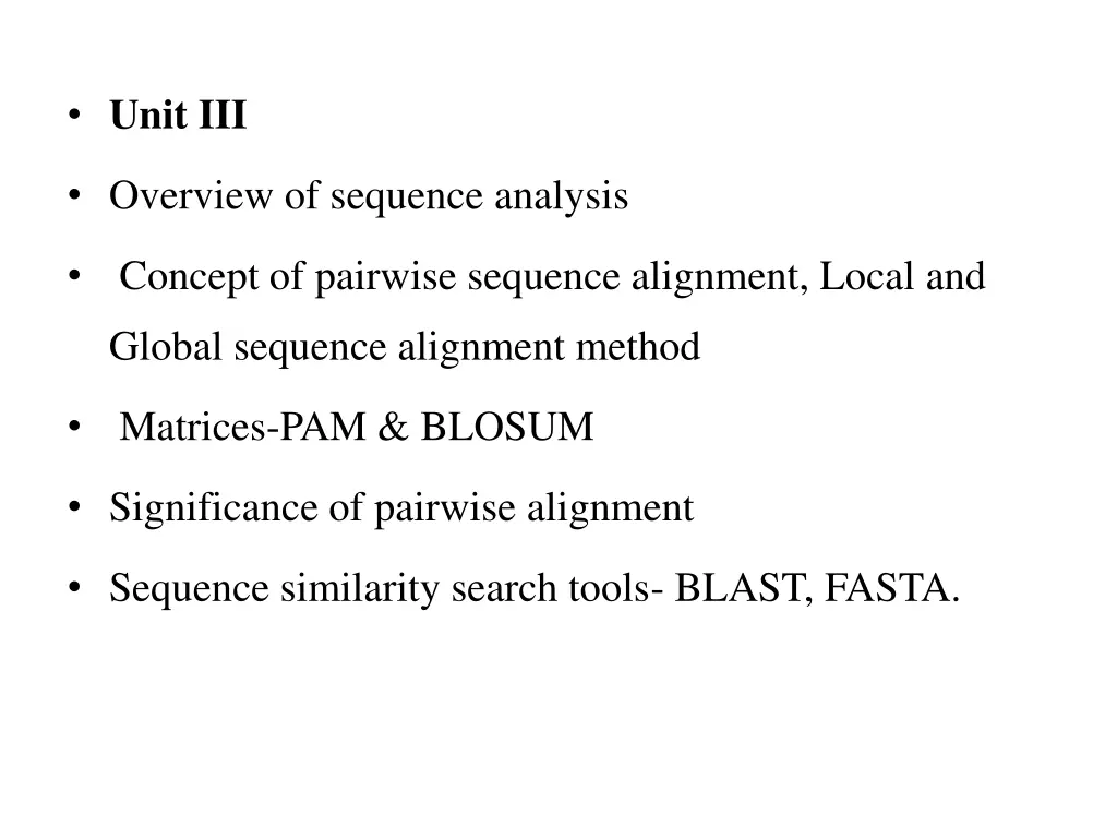 unit iii