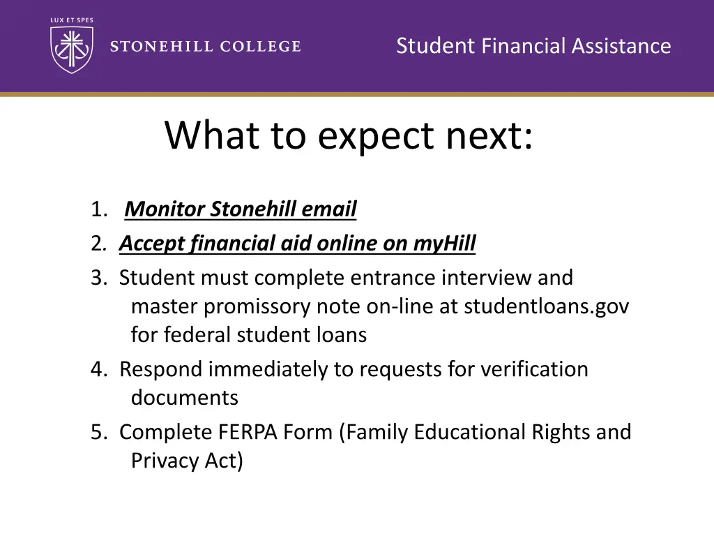 student financial assistance 1