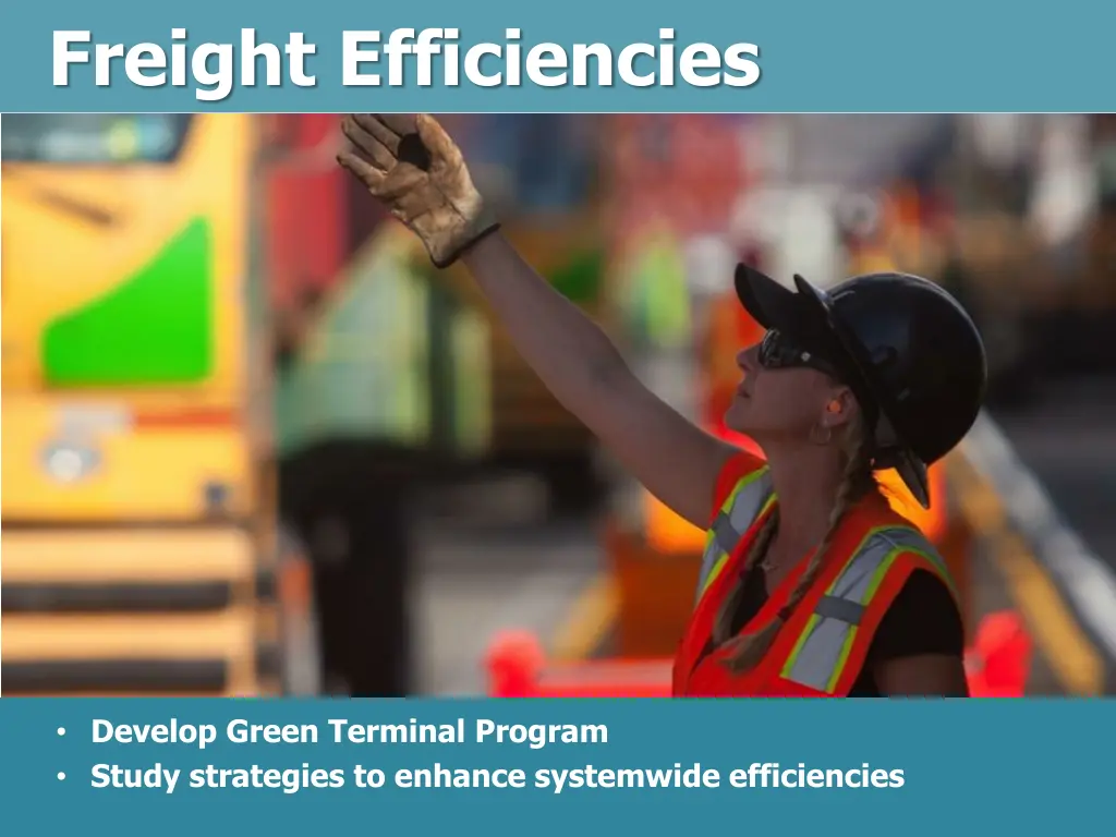 freight efficiencies