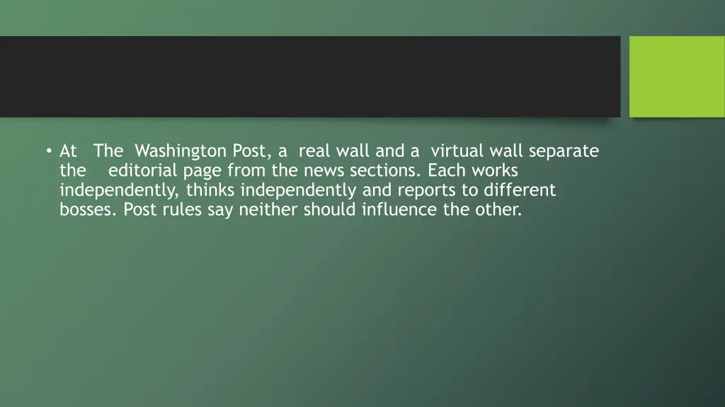 at the washington post a real wall and a virtual
