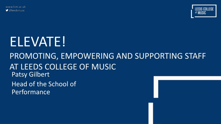 elevate promoting empowering and supporting staff
