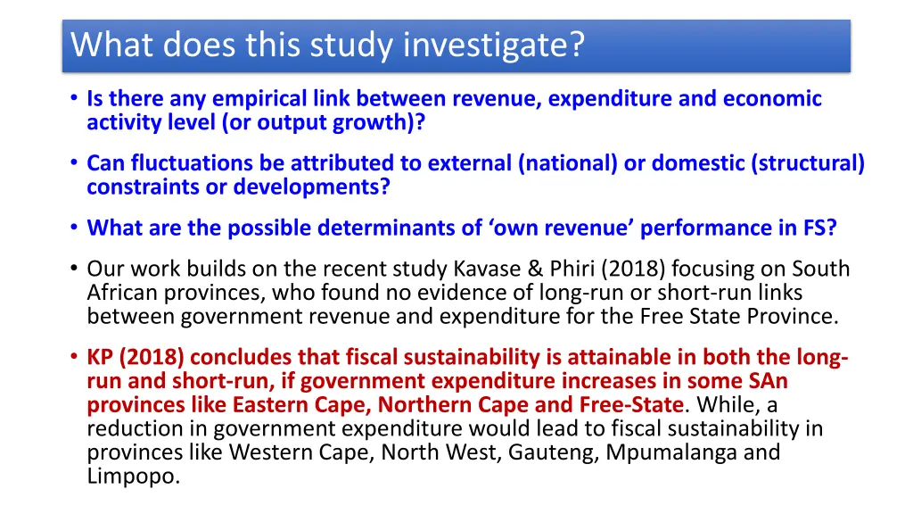what does this study investigate 1