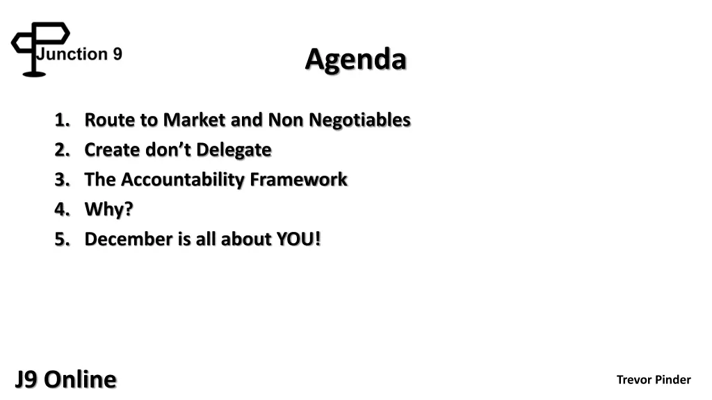 agenda