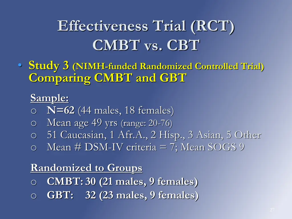 effectiveness trial rct cmbt vs cbt study 3 nimh
