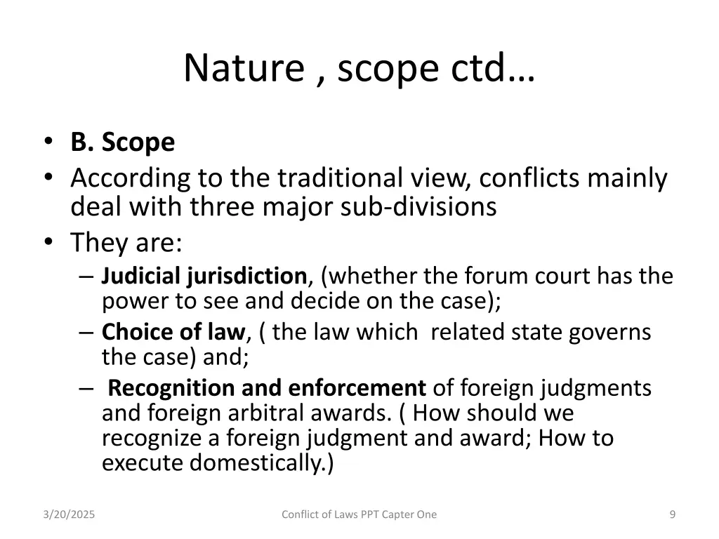 nature scope ctd