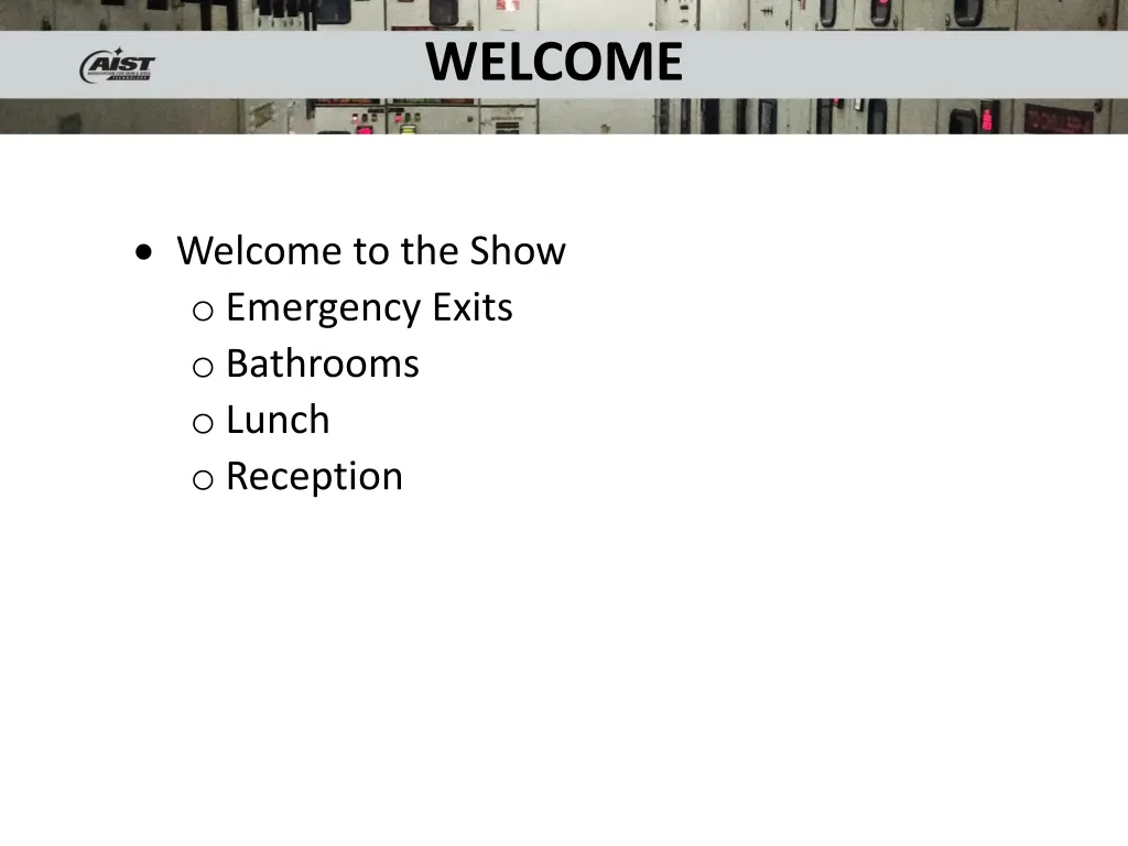 welcome