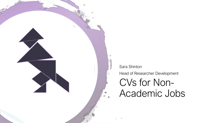 sara shinton head of researcher development