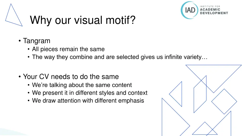 why our visual motif