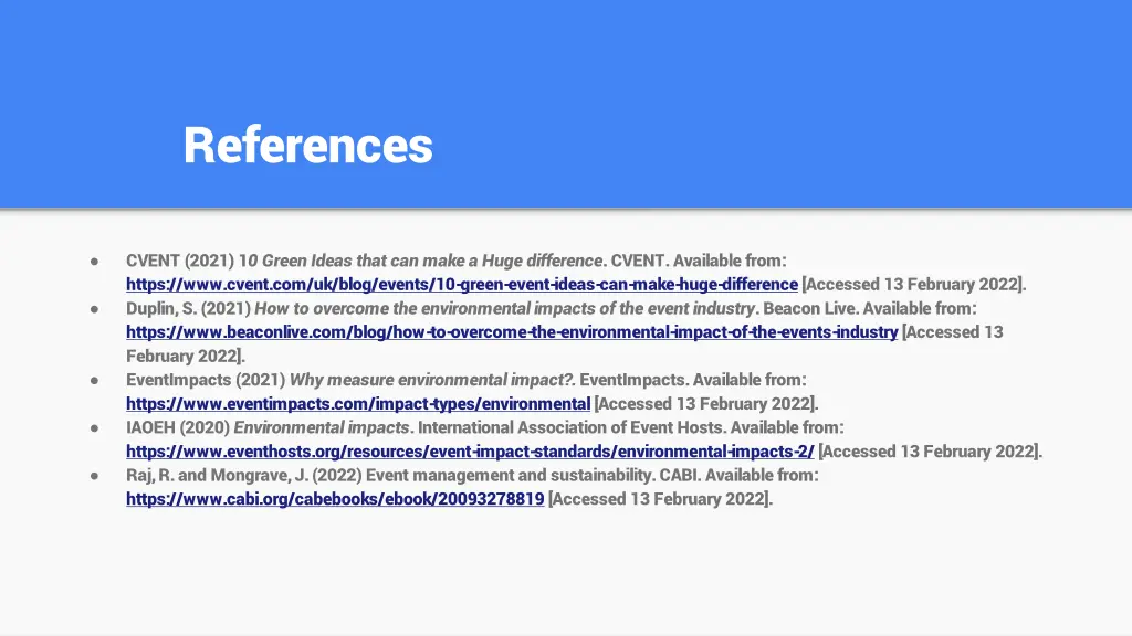 references