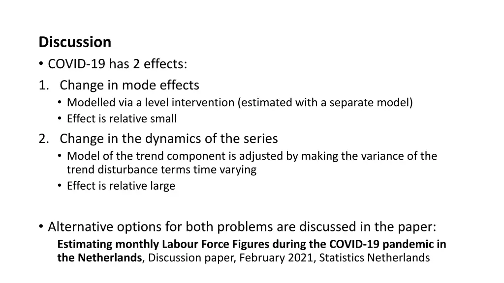 discussion covid 19 has 2 effects 1 change