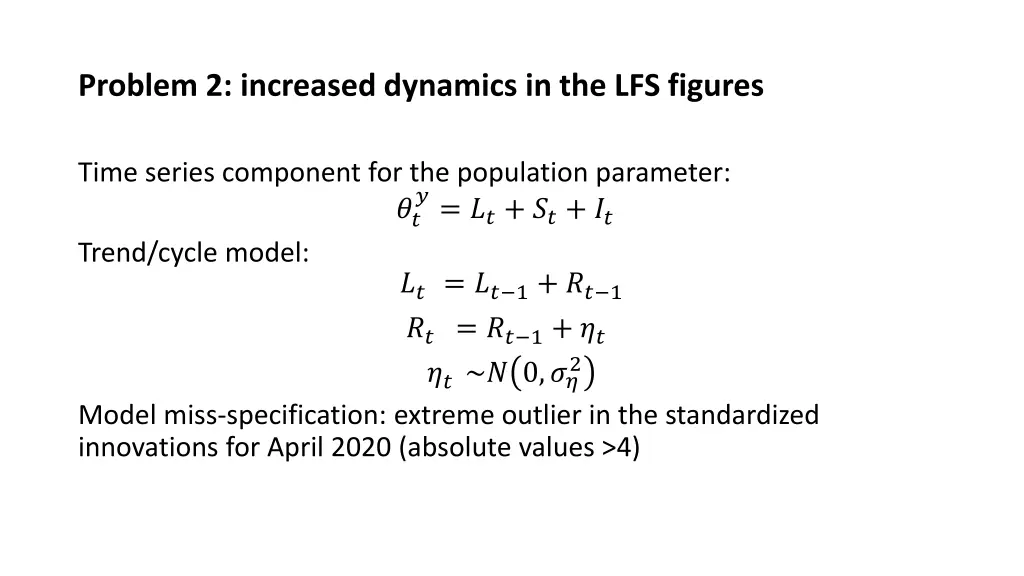 problem 2 increased dynamics in the lfs figures