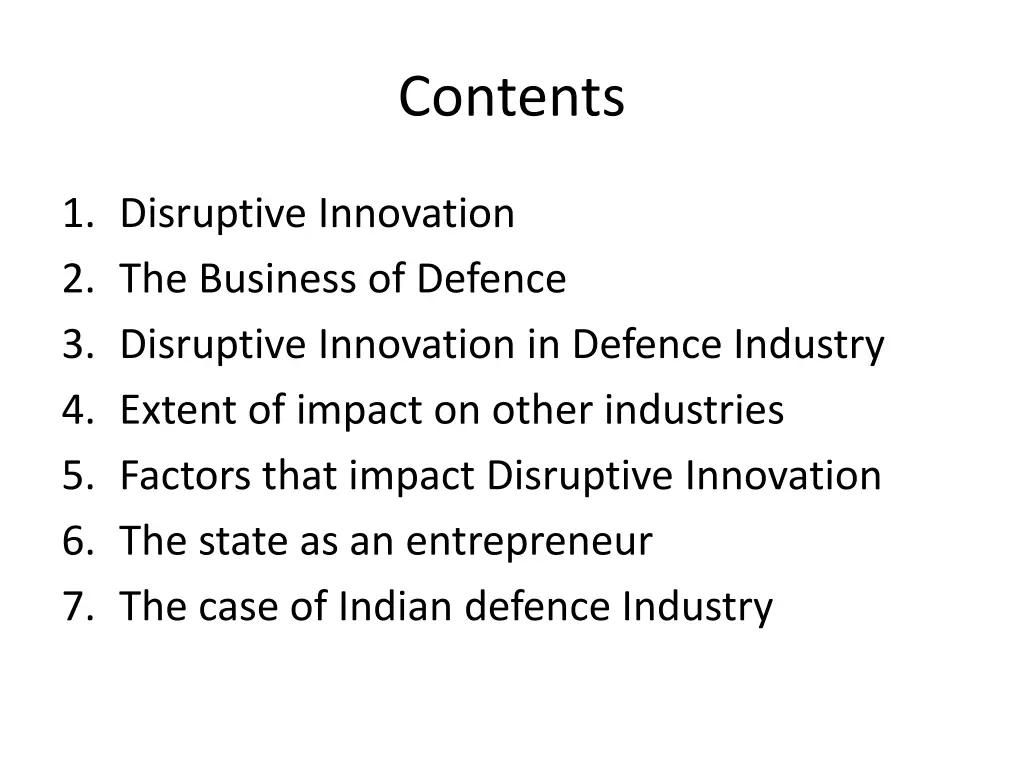 contents
