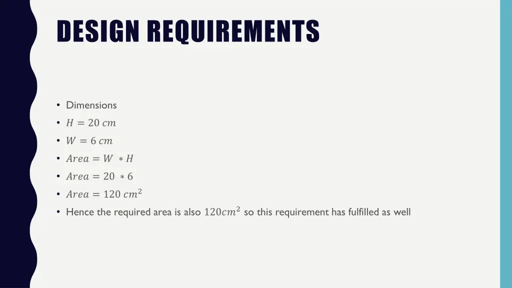 design requirements 4