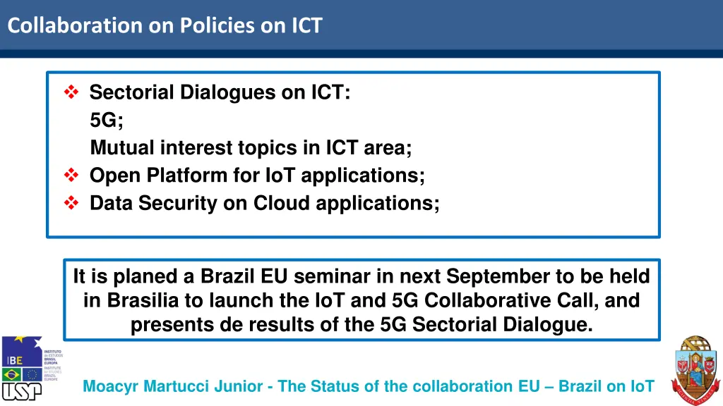 collaboration on policies on ict