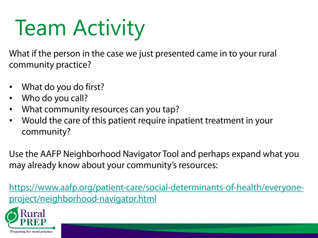 team activity 1