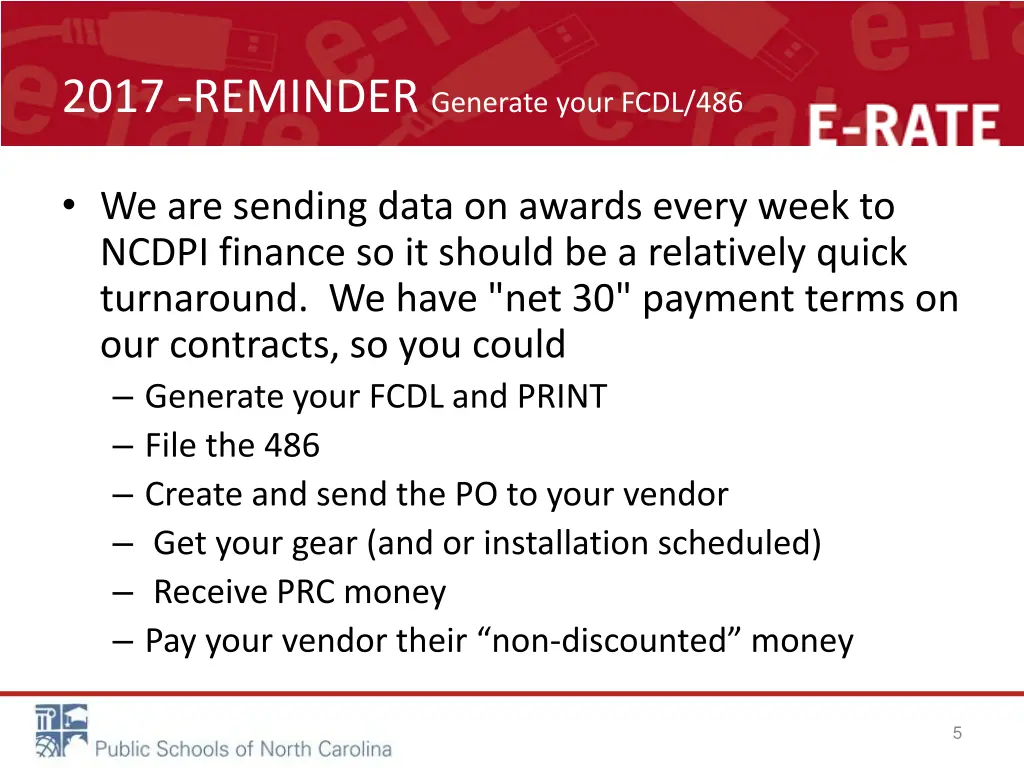 2017 reminder generate your fcdl 486