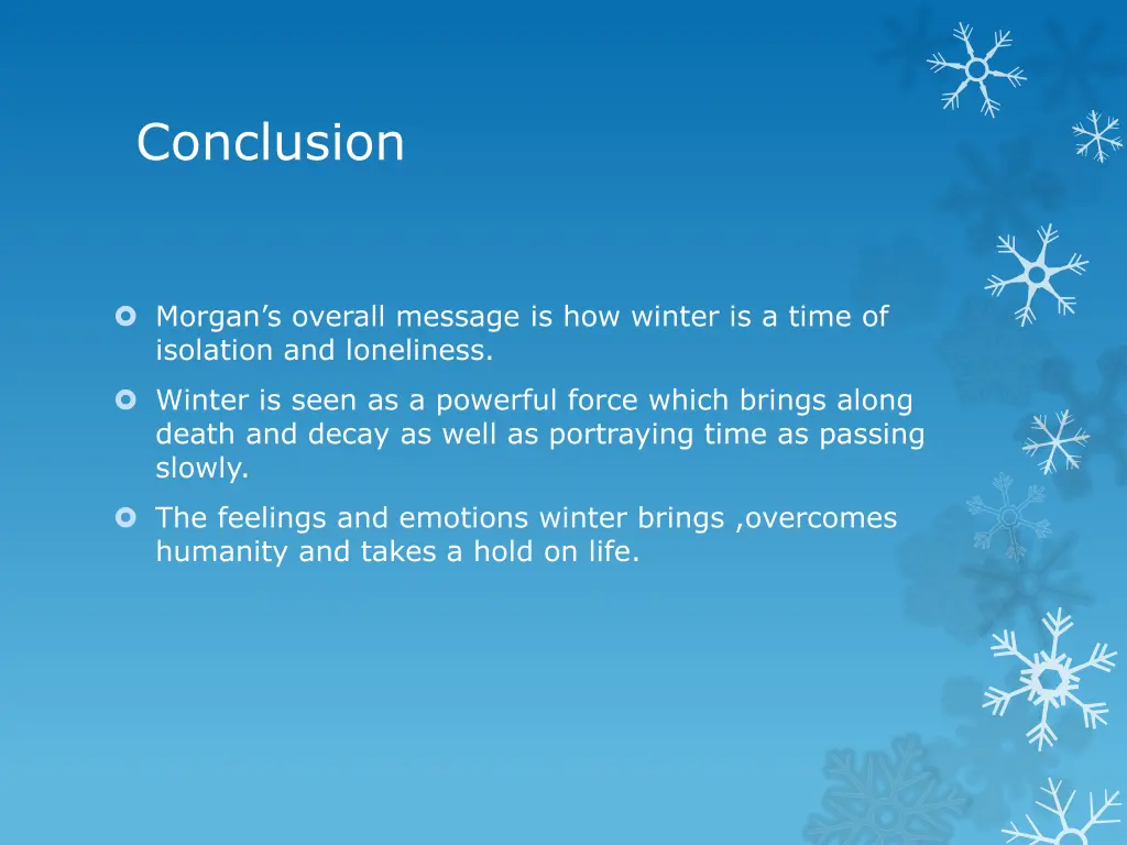 conclusion