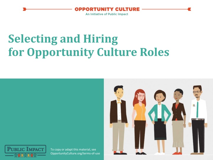 selecting and hiring for opportunity culture roles