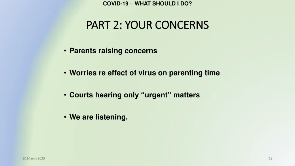 covid 19 what should i do 10