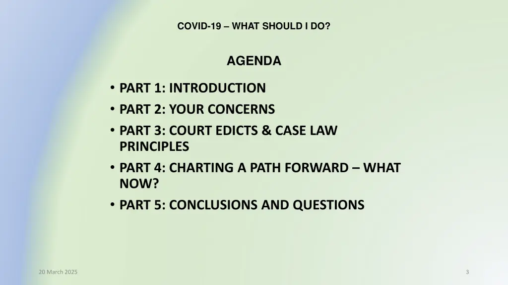 covid 19 what should i do