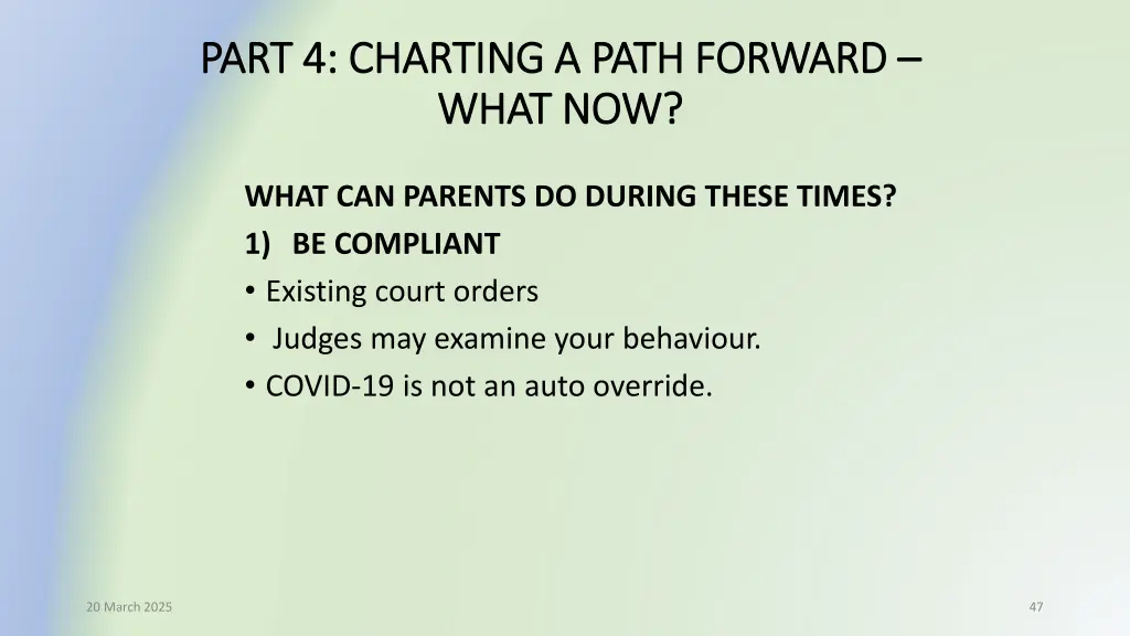 part 4 charting a path forward part 4 charting 1
