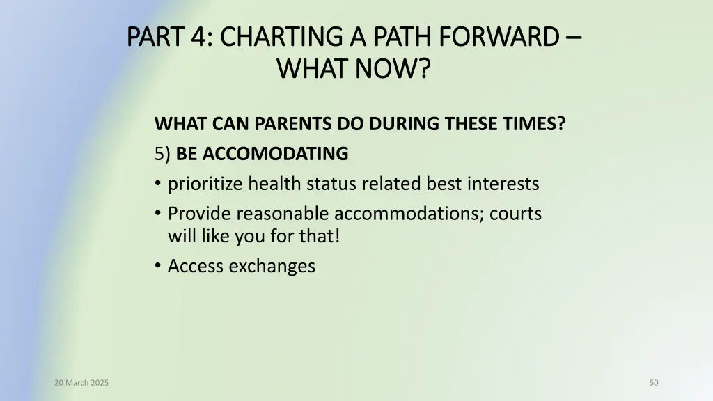 part 4 charting a path forward part 4 charting 4