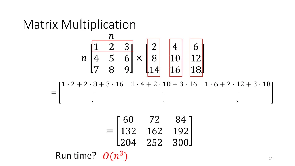 matrix multiplication