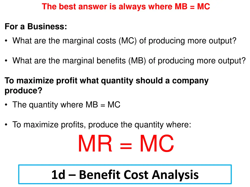 the best answer is always where mb mc