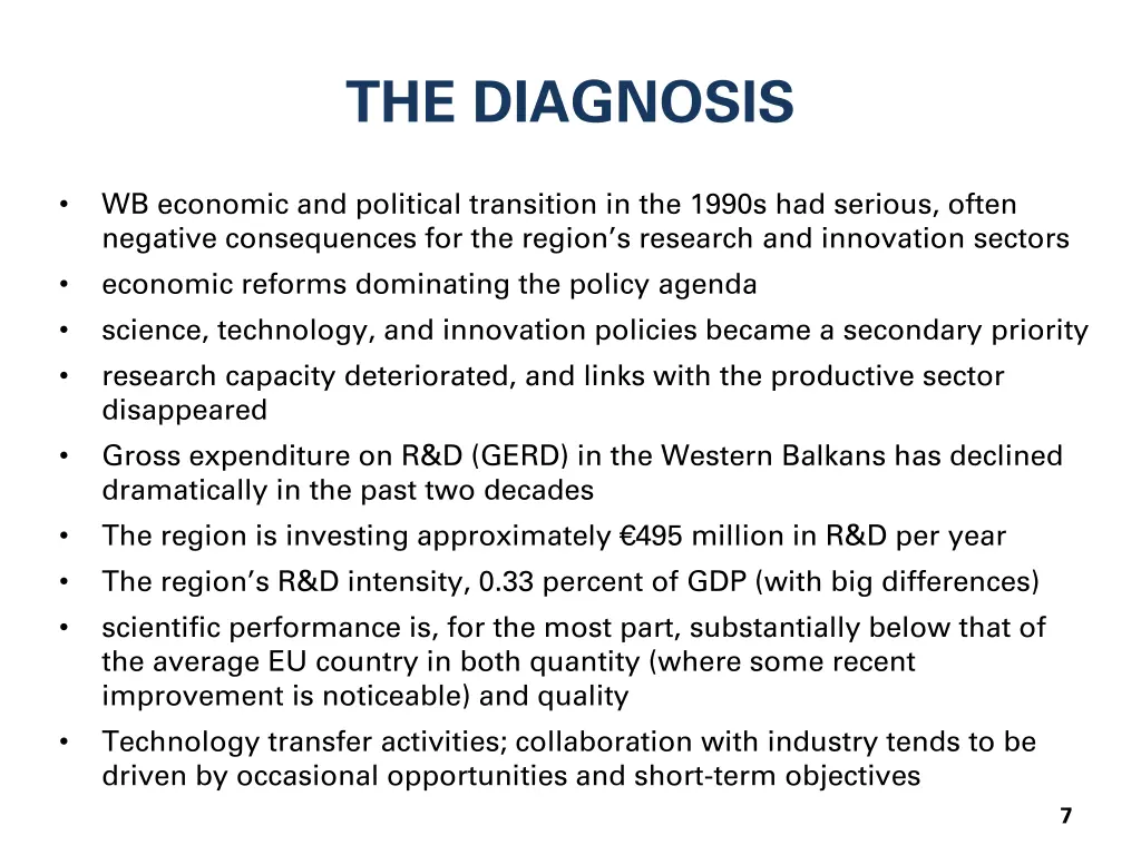 the diagnosis