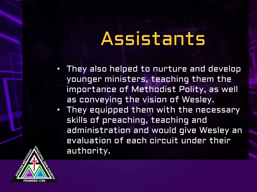 assistants