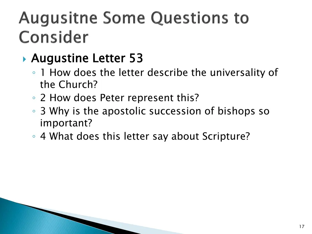 augustine letter 53 1 how does the letter