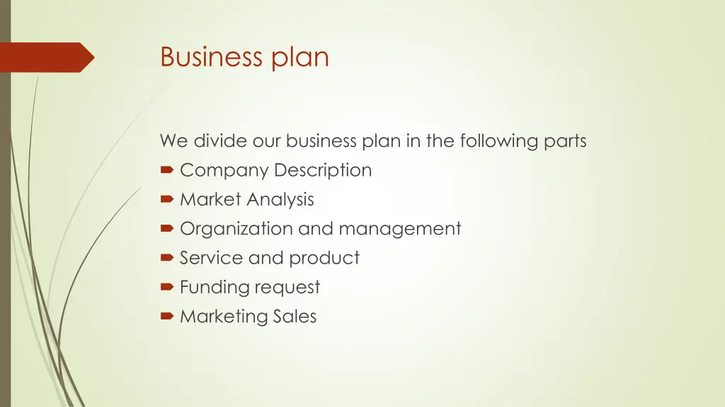 business plan