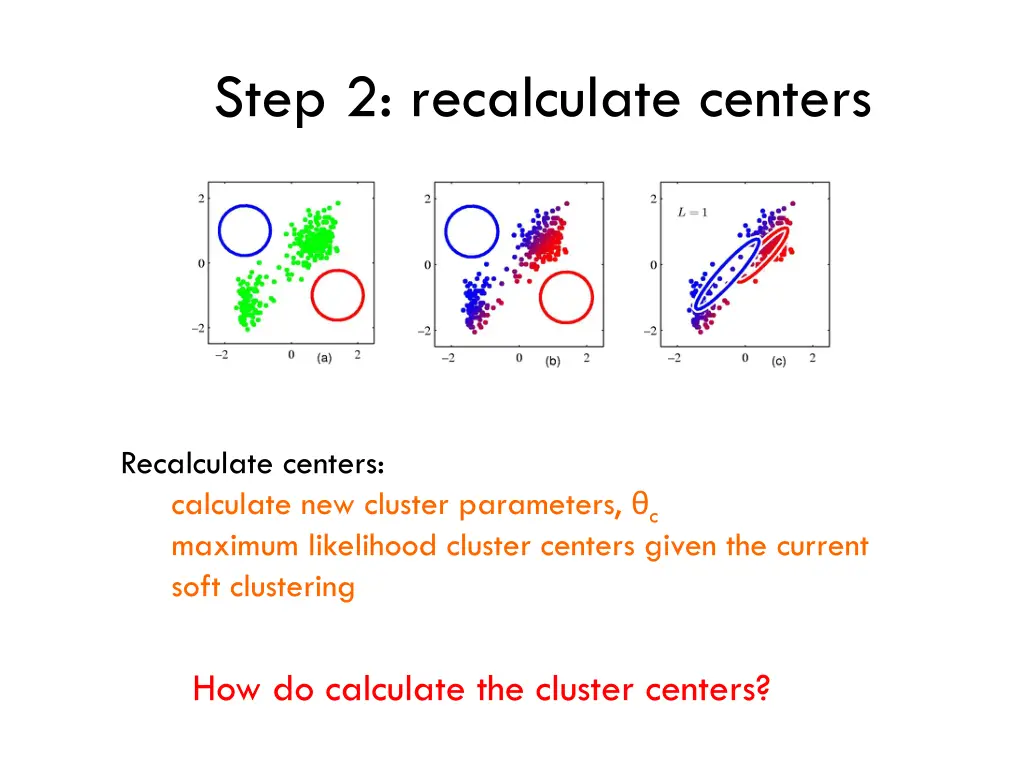 step 2 recalculate centers 2