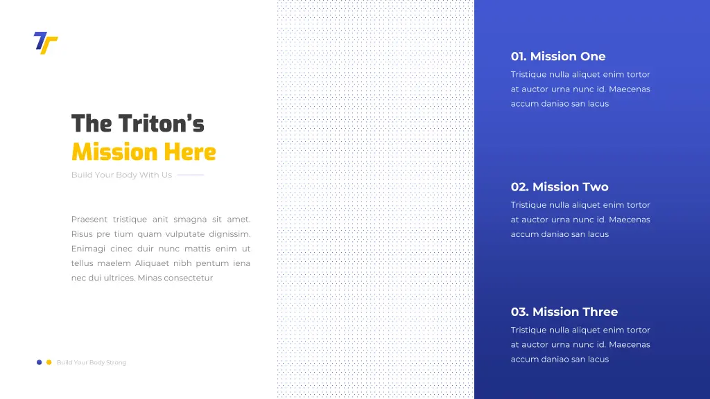 01 mission one