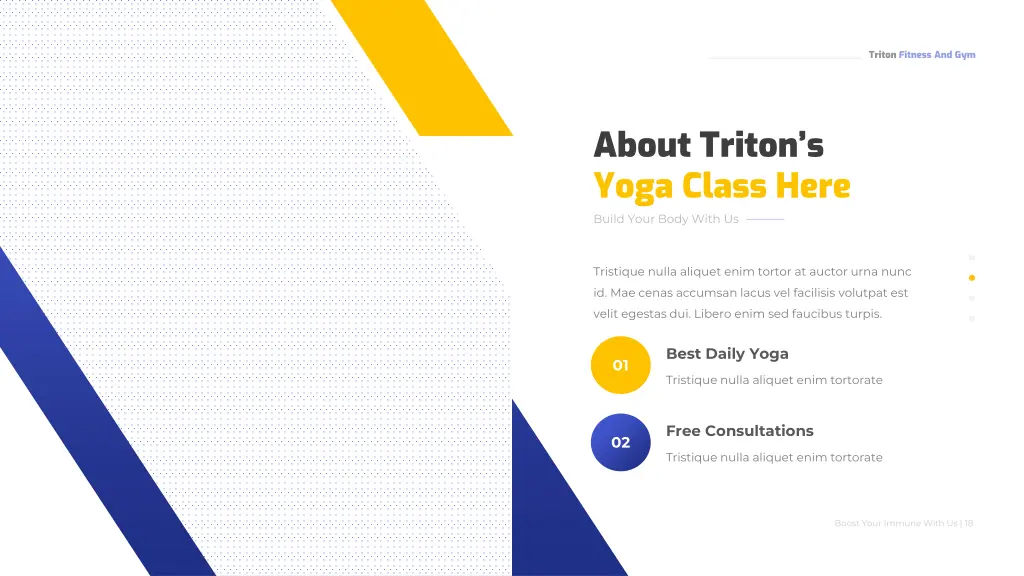 about triton s yoga class here