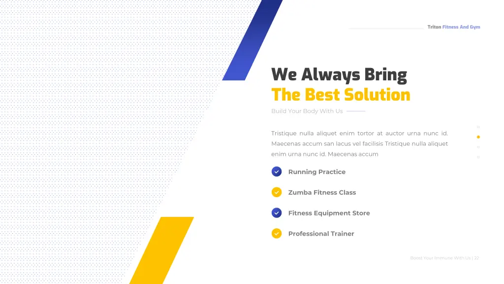 we always bring the best solution