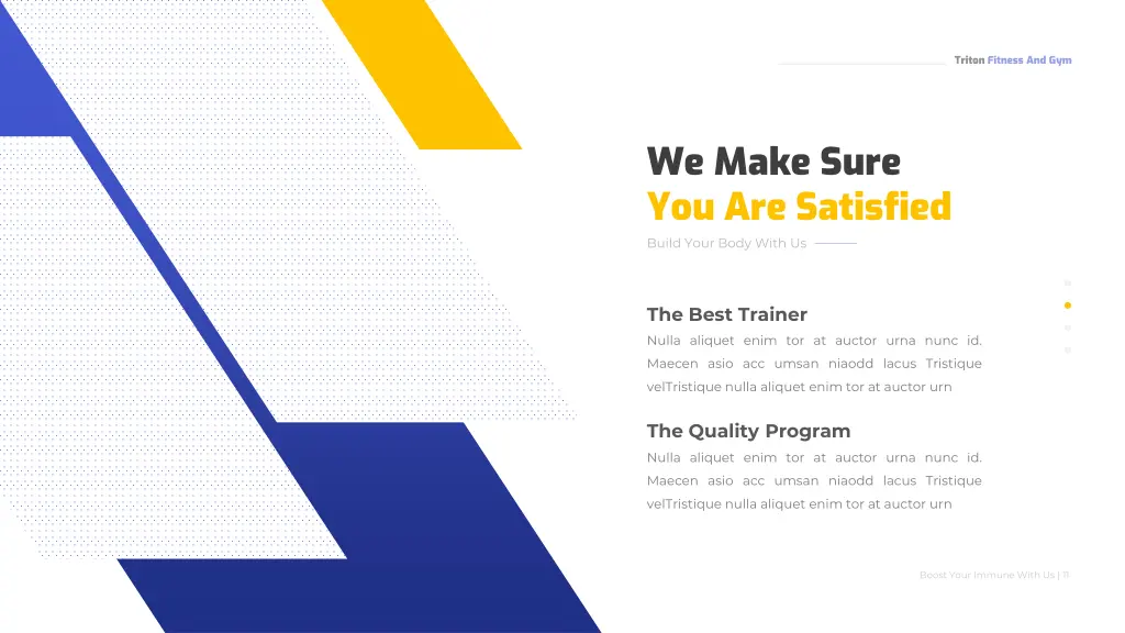 we make sure you are satisfied