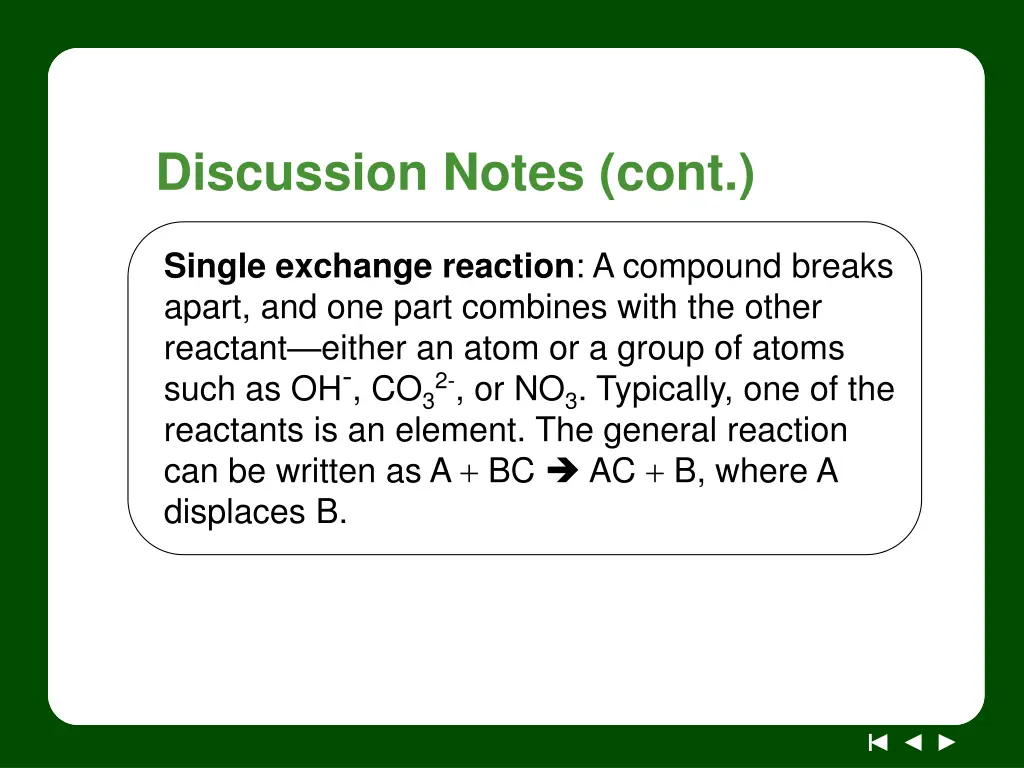 discussion notes cont 3