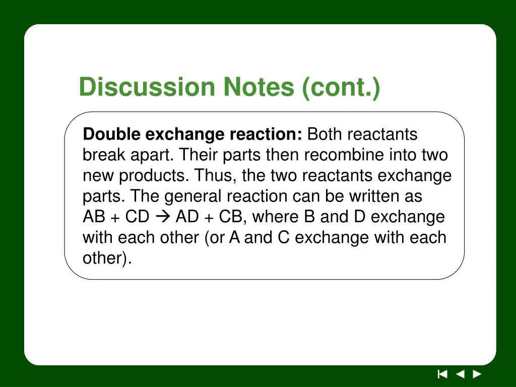 discussion notes cont 4