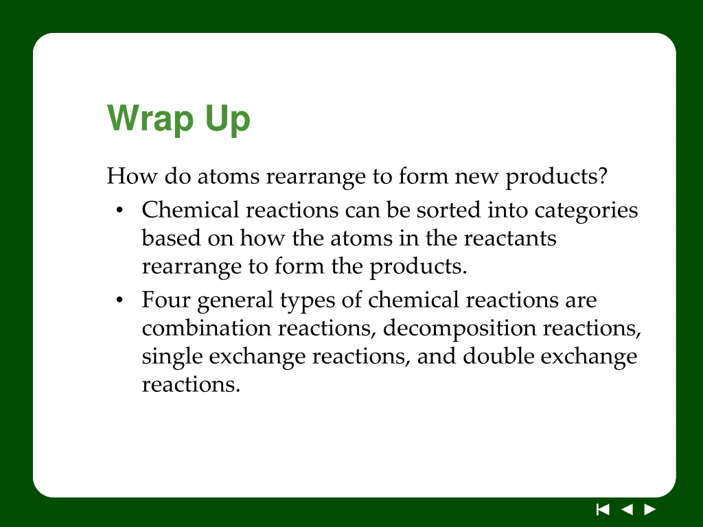 wrap up