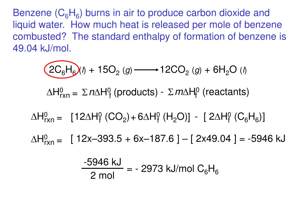 benzene c 6 h 6 burns in air to produce carbon