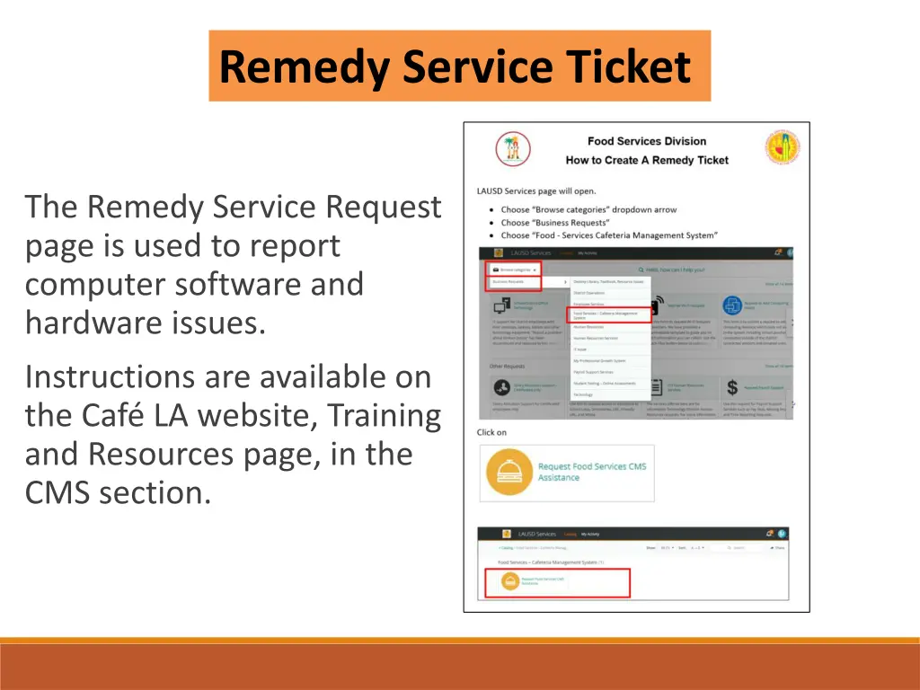 remedy service ticket