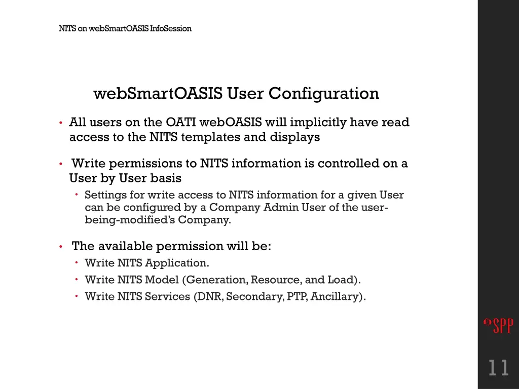 nits on websmartoasis infosession 8