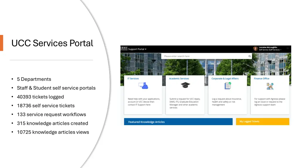 ucc services portal