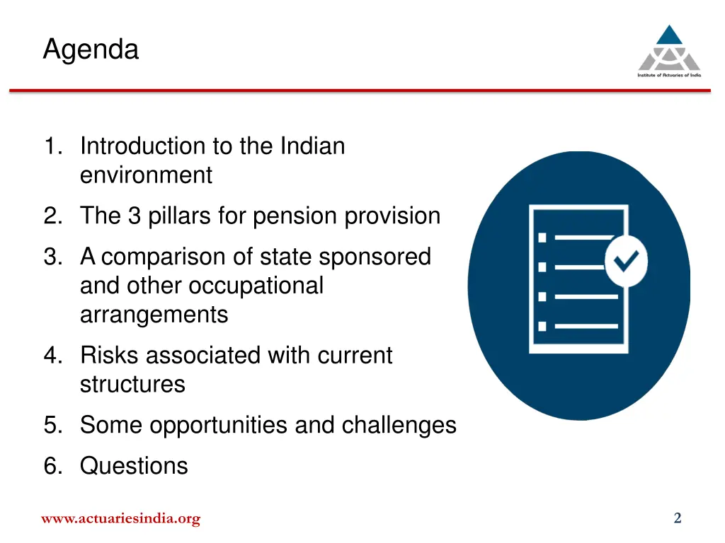 agenda