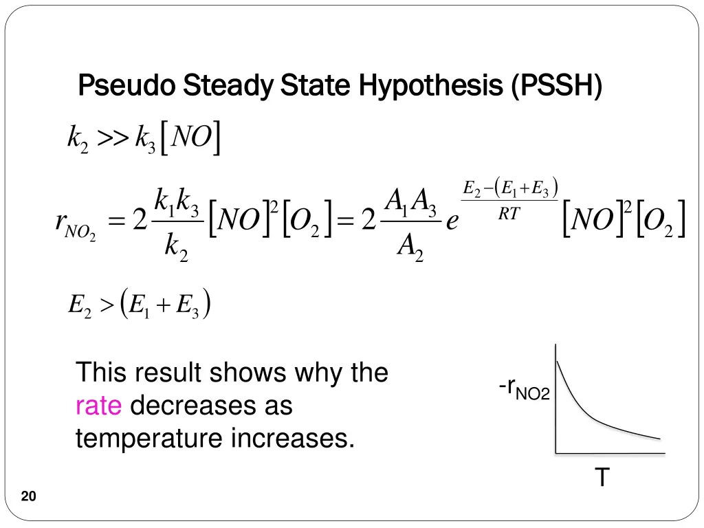 pseudo steady state hypothesis pssh pseudo steady 2