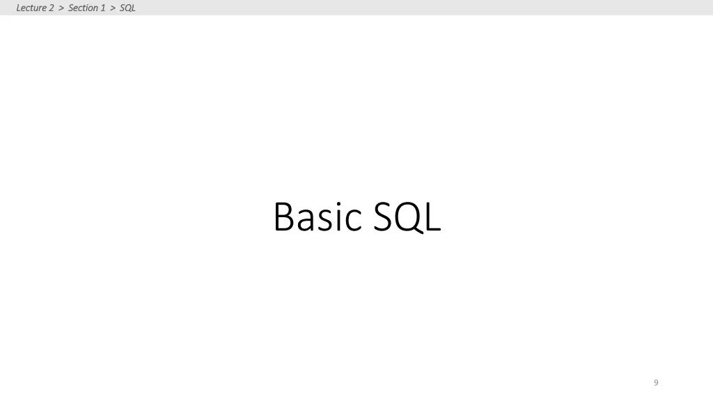 lecture 2 section 1 sql lecture 2 section 1 sql 2