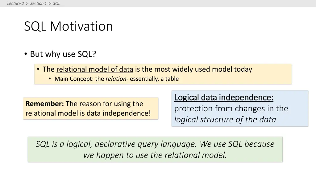 lecture 2 section 1 sql lecture 2 section 1 sql