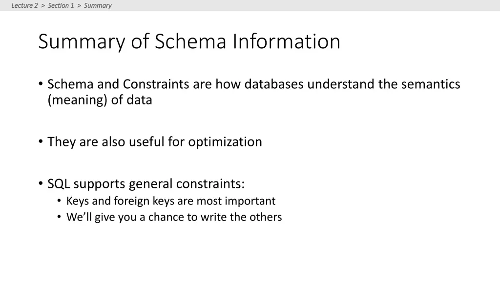lecture 2 section 1 summary lecture 2 section