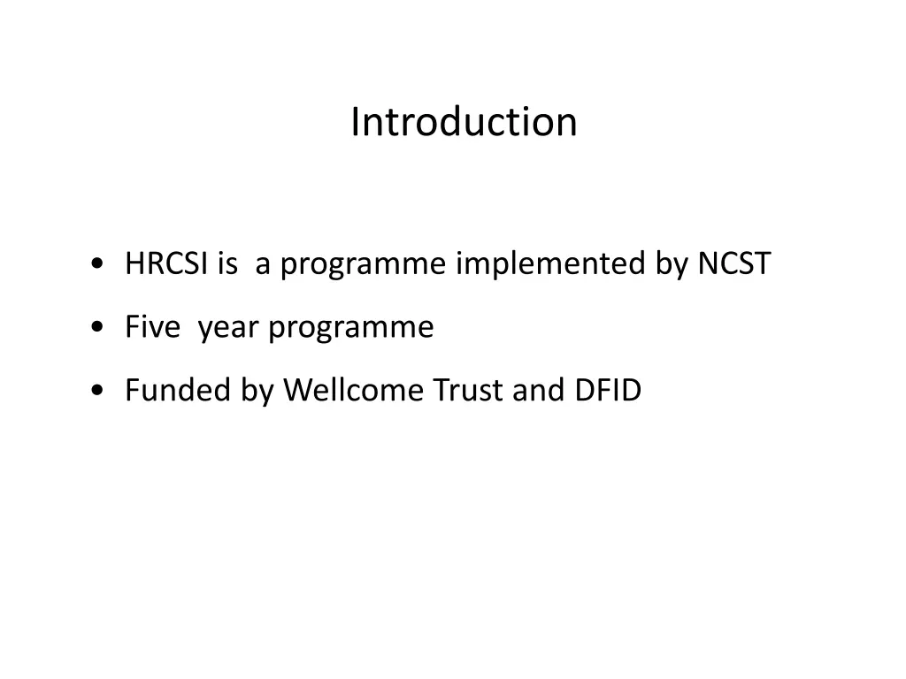 introduction
